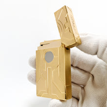 Laden Sie das Bild in den Galerie-Viewer, S.T. Dupont Ligne 2 Iron Man Style Lighter #100 Silver|Golden