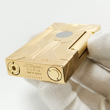 이미지를 갤러리 뷰어에 로드 , S.T. Dupont Ligne 2 Iron Man Style Lighter #100 Silver|Golden