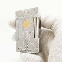 Load image into Gallery viewer, S.T. Dupont Ligne 2 Iron Man Style Lighter #100 Silver|Golden