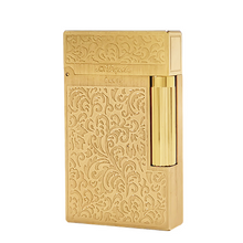 Load image into Gallery viewer, ST Dupont Lighter Engraving Wild Chrysanthemum #056 Gold | Silver | Black