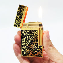 Load image into Gallery viewer, ST Dupont Lighter Engraving Wild Chrysanthemum #056 Gold | Silver | Black
