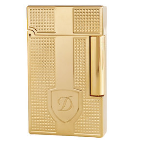 S.T. Dupont Classic Gas Metal Lighter Engraved Big D Brand #084