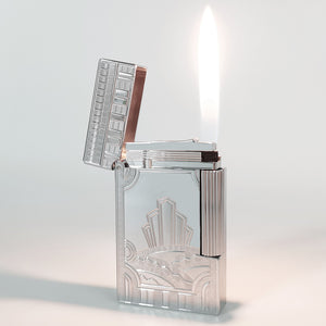 Creative Engraving ST Dupont Metal Gas Lighter Ligne-2