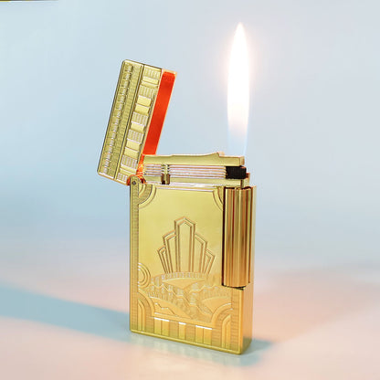 Creative Engraving ST Dupont Metal Gas Lighter Ligne-2 #083