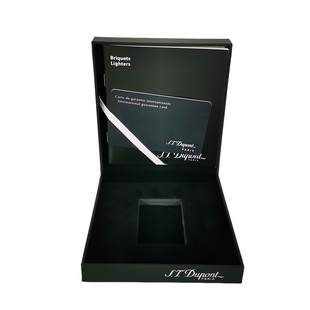 New Material Black Gift Box Fit for Dupont L2 Lighter