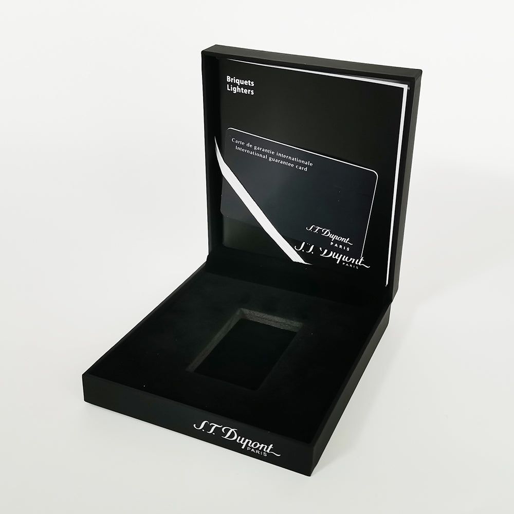 New Material Black Gift Box Fit for Dupont L2 Lighter