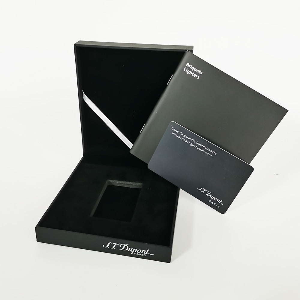 New Material Black Gift Box Fit for Dupont L2 Lighter