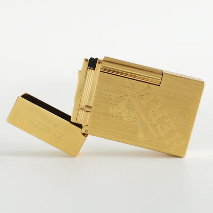 Classic HERMES France Vintage Lighter #004 Gold