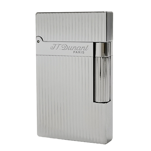 JT Dunant Lighter Vertical Line Engraved Design #002