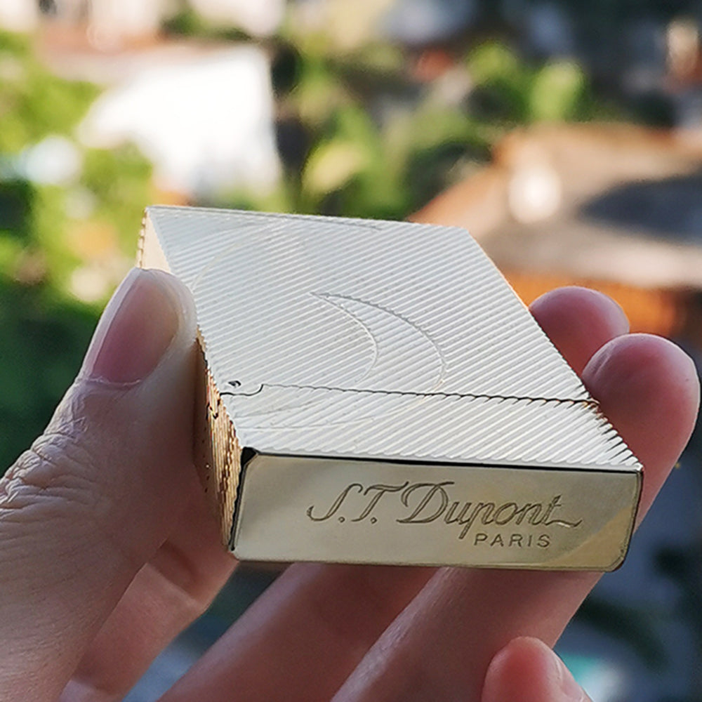 ST Dupont L2 “D” Logo Lighter Refillable #065