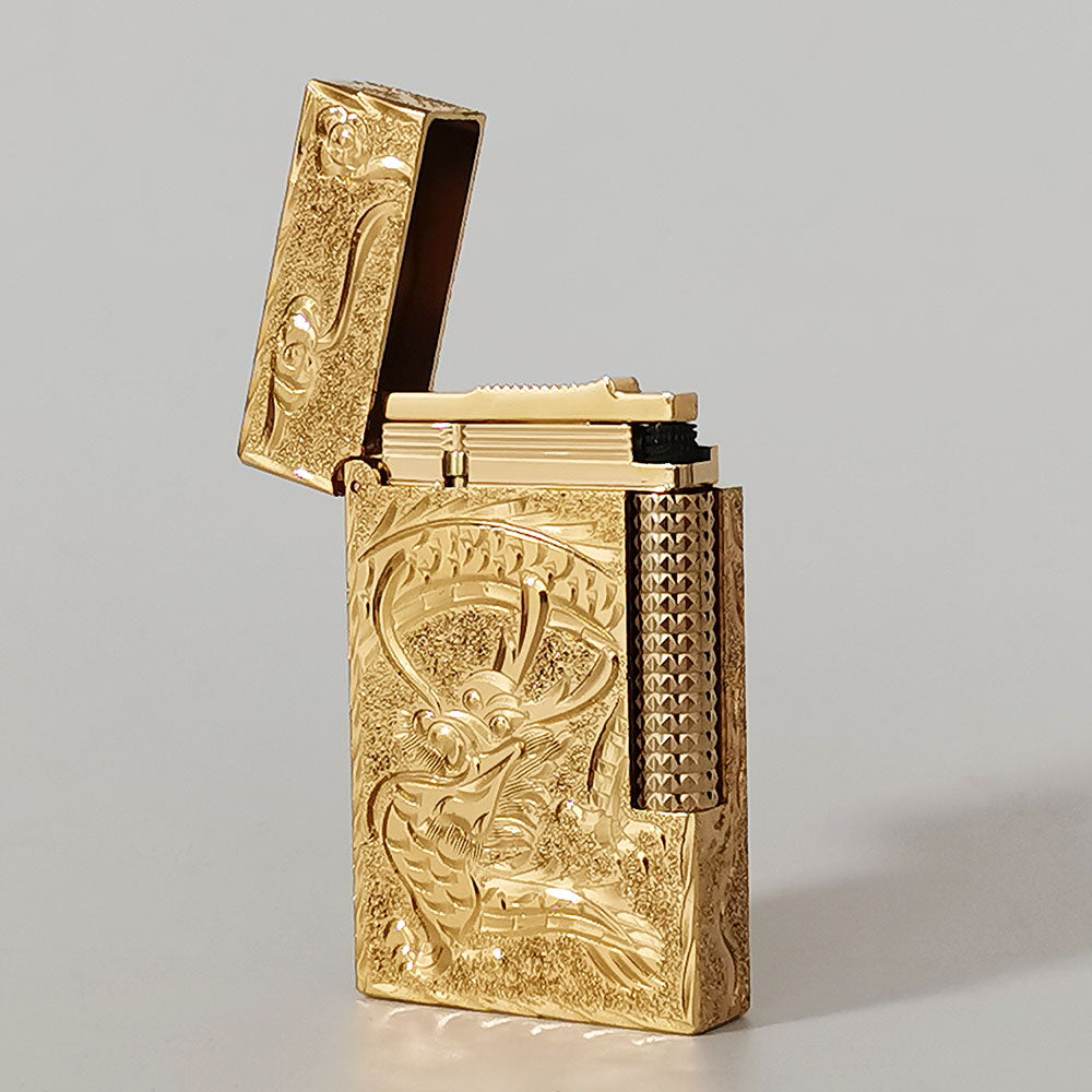 St Dupont Dragon and Phoenix Lighter #182