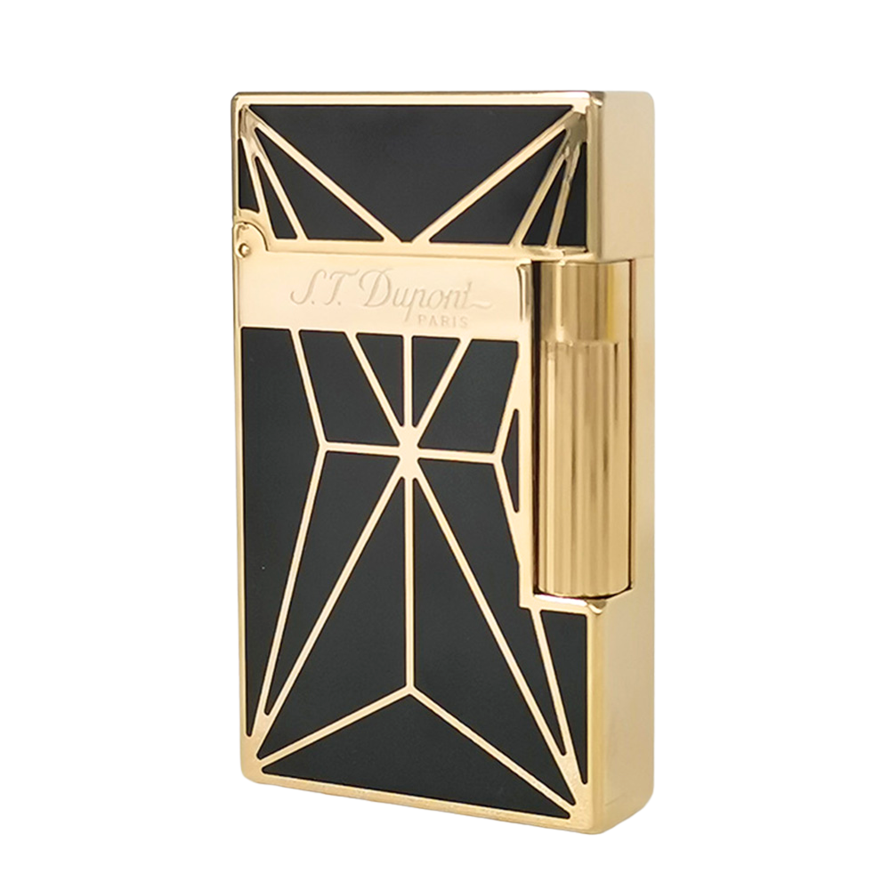 ST Dupont Biggy Black Fire X Lighter #174