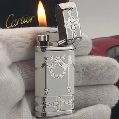 Cartier Lighter Unique Engraved Pattern #023