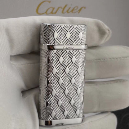 Cartier Lighter Golden Diamond Patterned #032