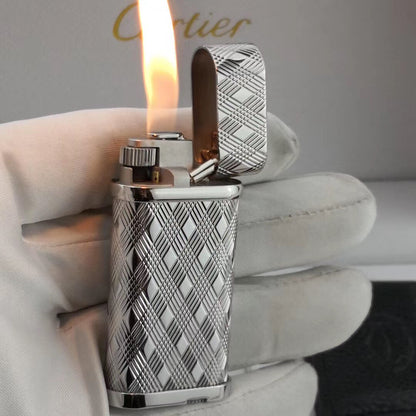 Cartier Lighter Golden Diamond Patterned #032