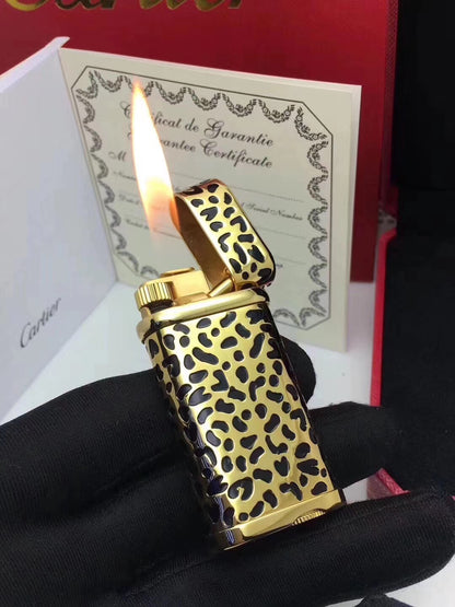 Cartier Limited Edition Leopard Print Lighter #008