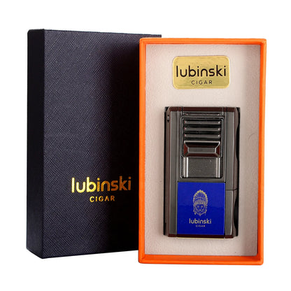 LUBINSKI 1 Jet Lighter Cigar V Cutter