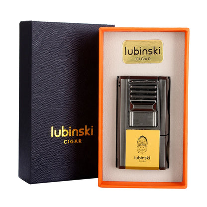 LUBINSKI 1 Jet Lighter Cigar V Cutter