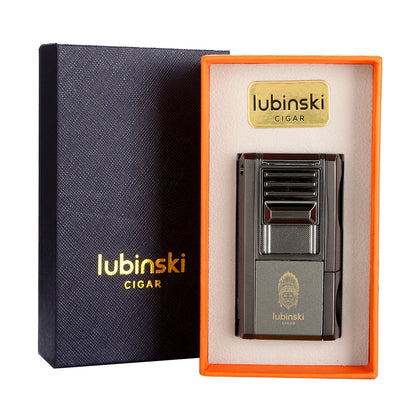 LUBINSKI 1 Jet Lighter Cigar V Cutter