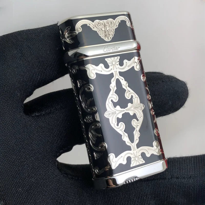 Cartier Lighter Vintage Lacquer Design #028