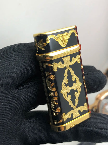 Cartier Lighter Vintage Lacquer Design #028