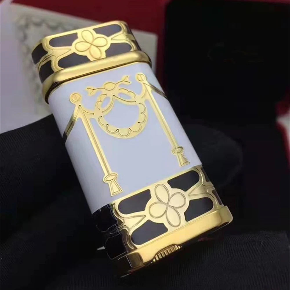 Cartier Lighter Unique Engraved Pattern #023