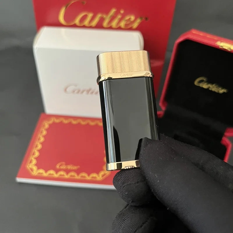 Cartier DE PARIS Lighter Black Lacquer Finish #004