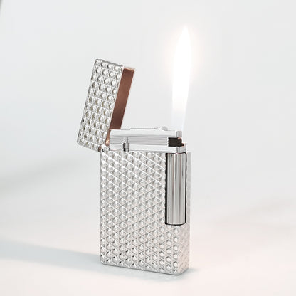 ST Dupont Lighter with Hexagon Geometric Engraved #125