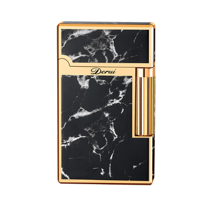 Derui Exquisite Lighter Soft Flame Lighters Marble Pattern Design