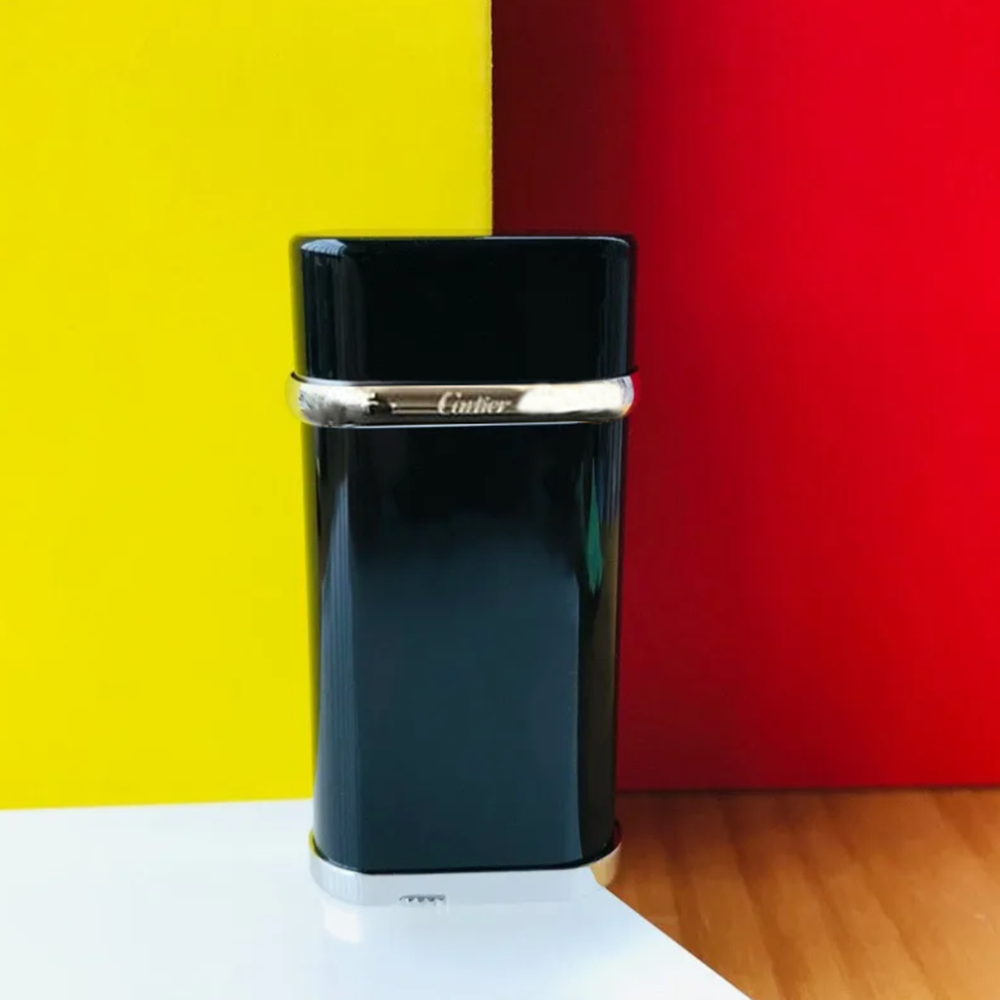 Cartier Lighter Black Paint Style Inflatable Cigar Lighter #047