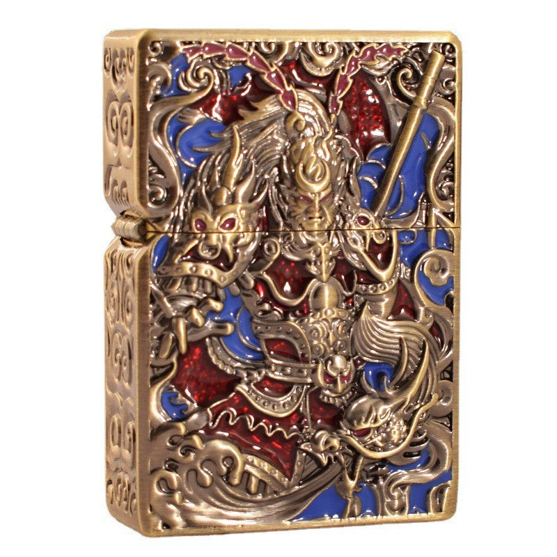 ZORRO & Sun Wukong Kerosene Lighter Windproof Design