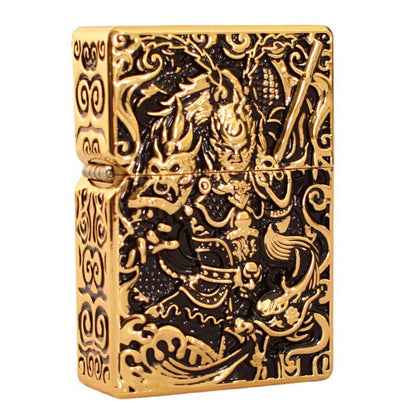 ZORRO & Sun Wukong Kerosene Lighter Windproof Design