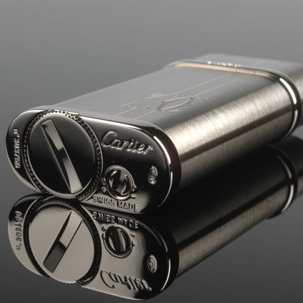 Cartier Lighter Decor Lighter Lines and Logo #046