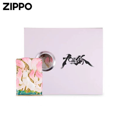 Zippo Lighter Fluorescence Nine-tailed Fox