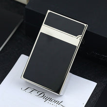 Load image into Gallery viewer, New Dial Wheel Black Classic Paint S.T. Dupont Lighter #128 Black &amp; Blue