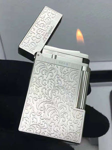 Pampas Flowers S.T. Dupont Lighter #120 Silver