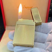 Load image into Gallery viewer, Memorial Engraving Light of God St Dupont Cigarette Lighter #130