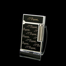 Load image into Gallery viewer, Dupont Ligne 2 Lighter Ping Sound Full Print #031 Silver