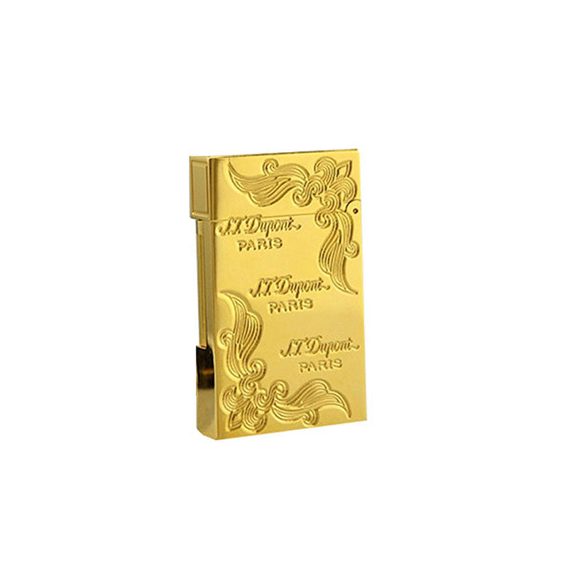 Gravur Luxus STDupont Feuerzeug Ligne 2 #001 Gold