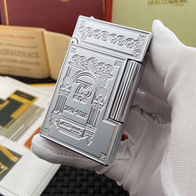 Load image into Gallery viewer, Engraving 75 ans Dupont Lighter Ligne 2 #107 Silver