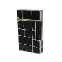 Load image into Gallery viewer, S.T Dupont Lighter Modern Classic Square #042 Black&amp;Silver