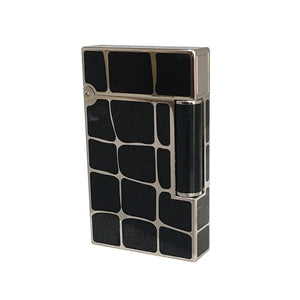 S.T Dupont Lighter Modern Classic Square #042 Black&Silver