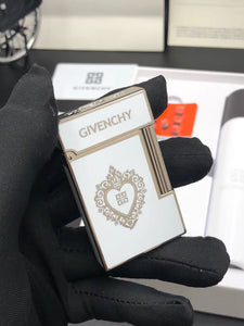 Lack Givenchy Feuerzeug #002 Silber