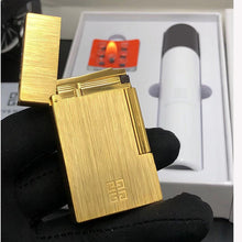 Cargar imagen en el visor de la galería, Brushed Metal Givenchy Lighter #001 Gold