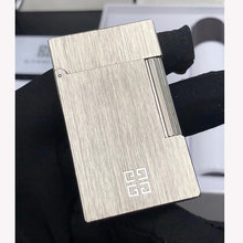 이미지를 갤러리 뷰어에 로드 , Brushed Metal Givenchy Lighter #001 Silver