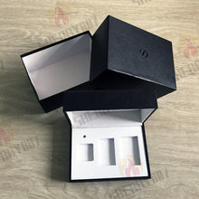 이미지를 갤러리 뷰어에 로드 , Senior Black Gift Box for St.Dupont Ligne 2 Lighter &amp; Parts