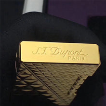 Laden Sie das Bild in den Galerie-Viewer, Luxus Diamond Classic ST Dupont Feuerzeug #059 Gold