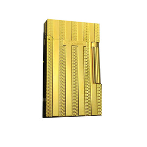 Vertical Stripes ST Dupont Lighter #089 Gold