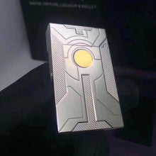 Load image into Gallery viewer, Iron Man S.T Dupont Ligne 2 Metal Lighter #100 Silver