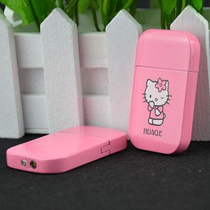 Creative Pink Hello Kitty Torch Flame Feuerzeug Winddicht